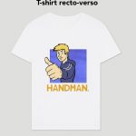 T-shirt Handman recto-verso